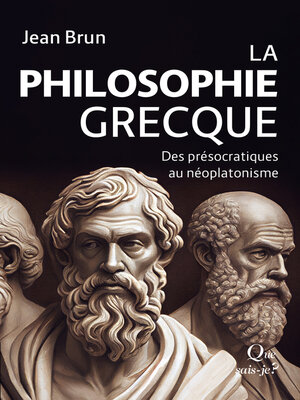 cover image of La Philosophie grecque